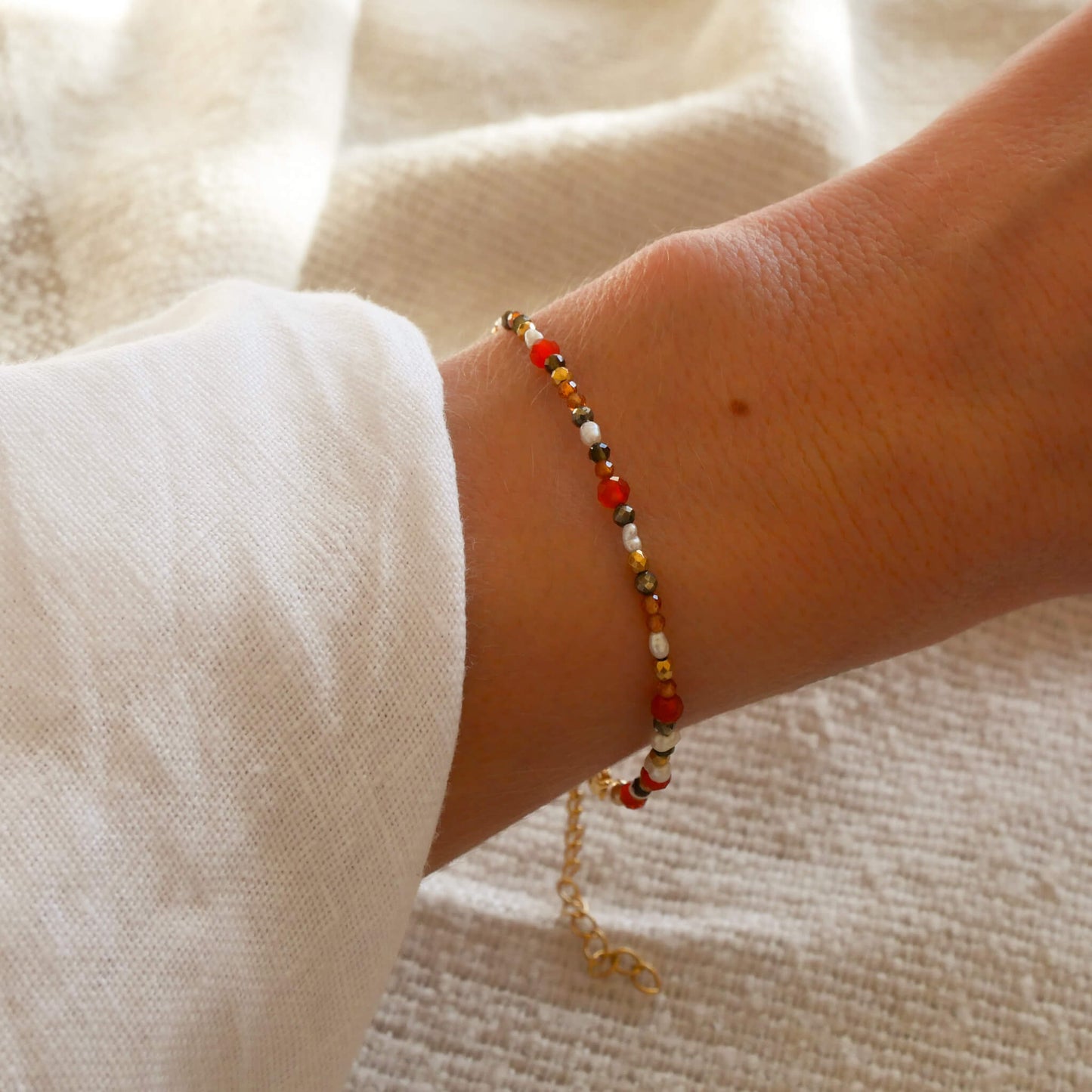 Bracelet Méli - Cornaline