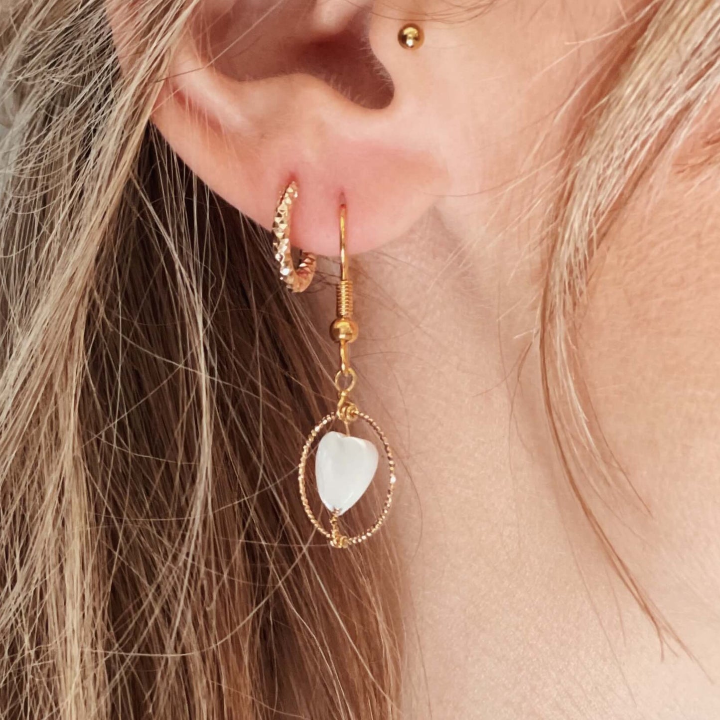 Boucle d'oreille Léïa