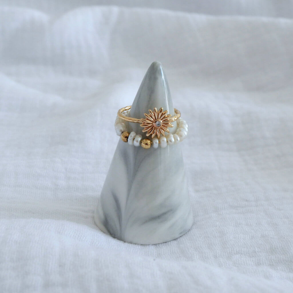 Support de bague Marbré