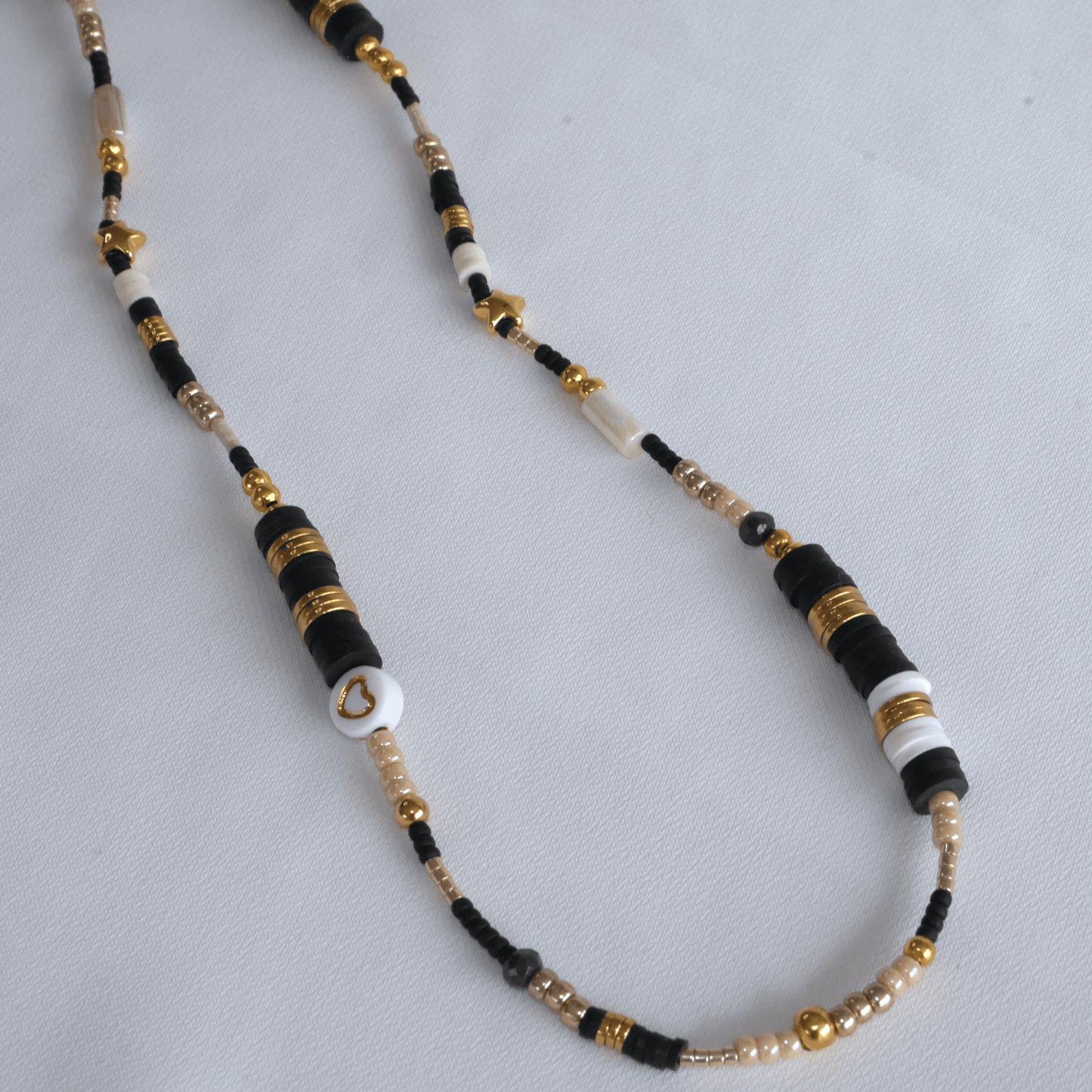 Bijou de téléphone Black and Gold