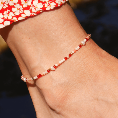 Chaine de cheville Maya Rouille