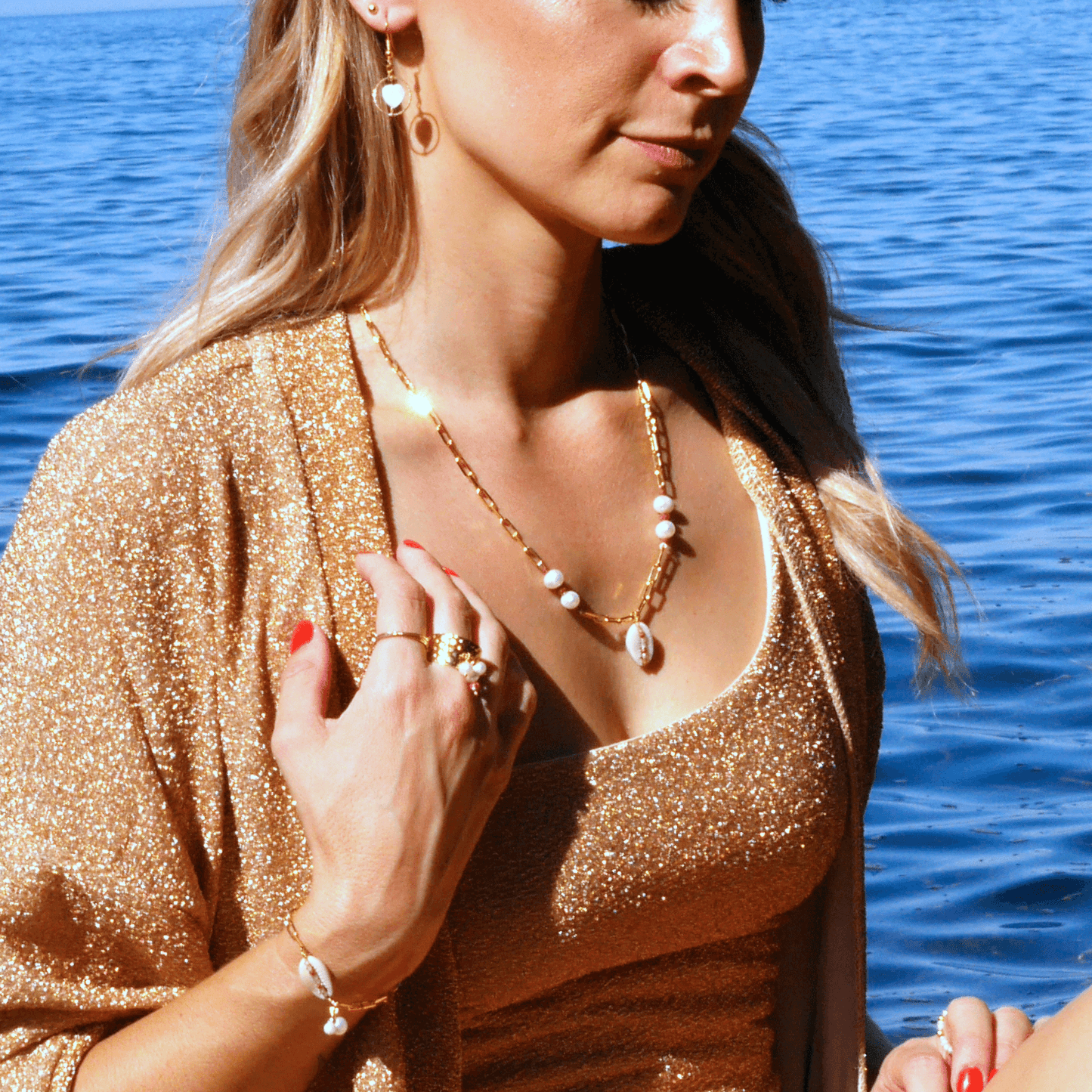 Boucle d'oreille Léïa