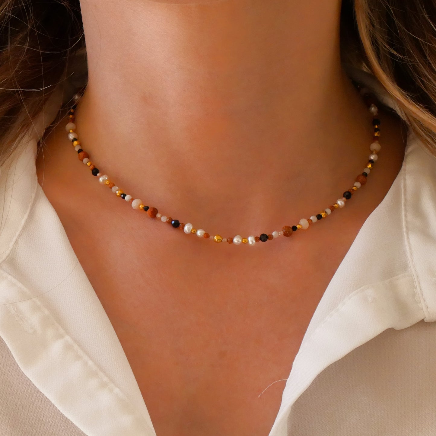 Collier Méli - Gold Sand