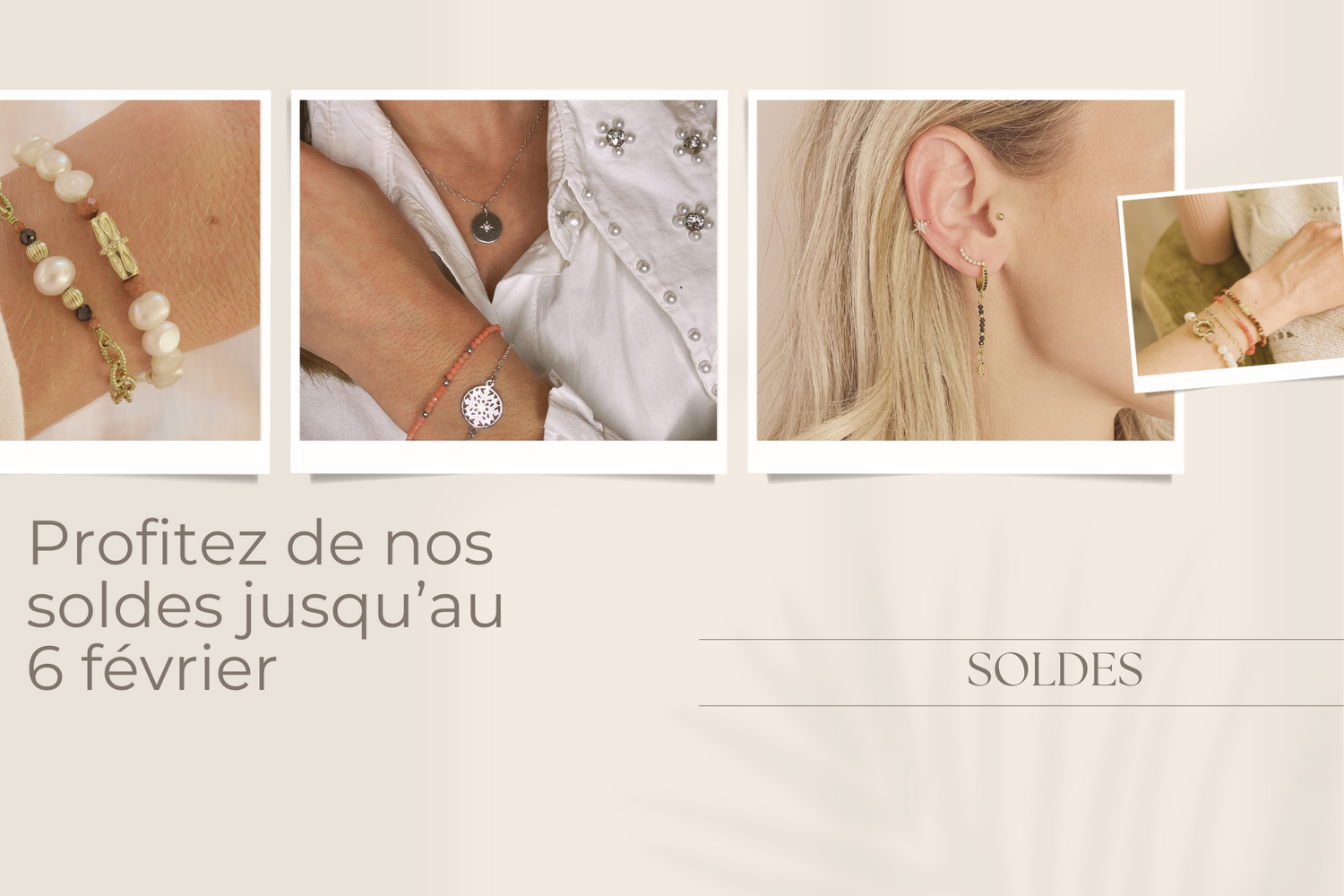 Bijoux soldé bracelet, collier en perle, boucle d'oreille 