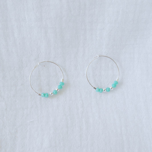 Boucle d'oreille Luna