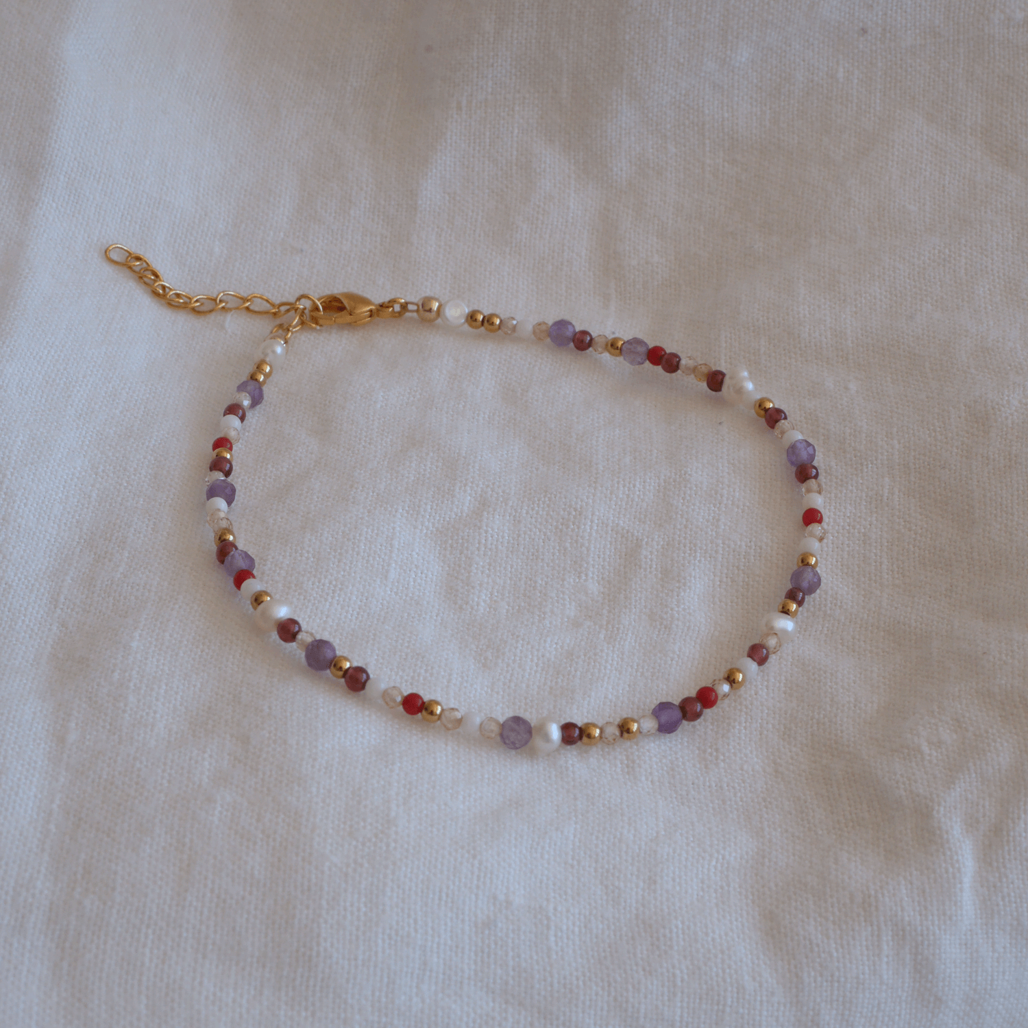 Chaine de cheville Maya Parme