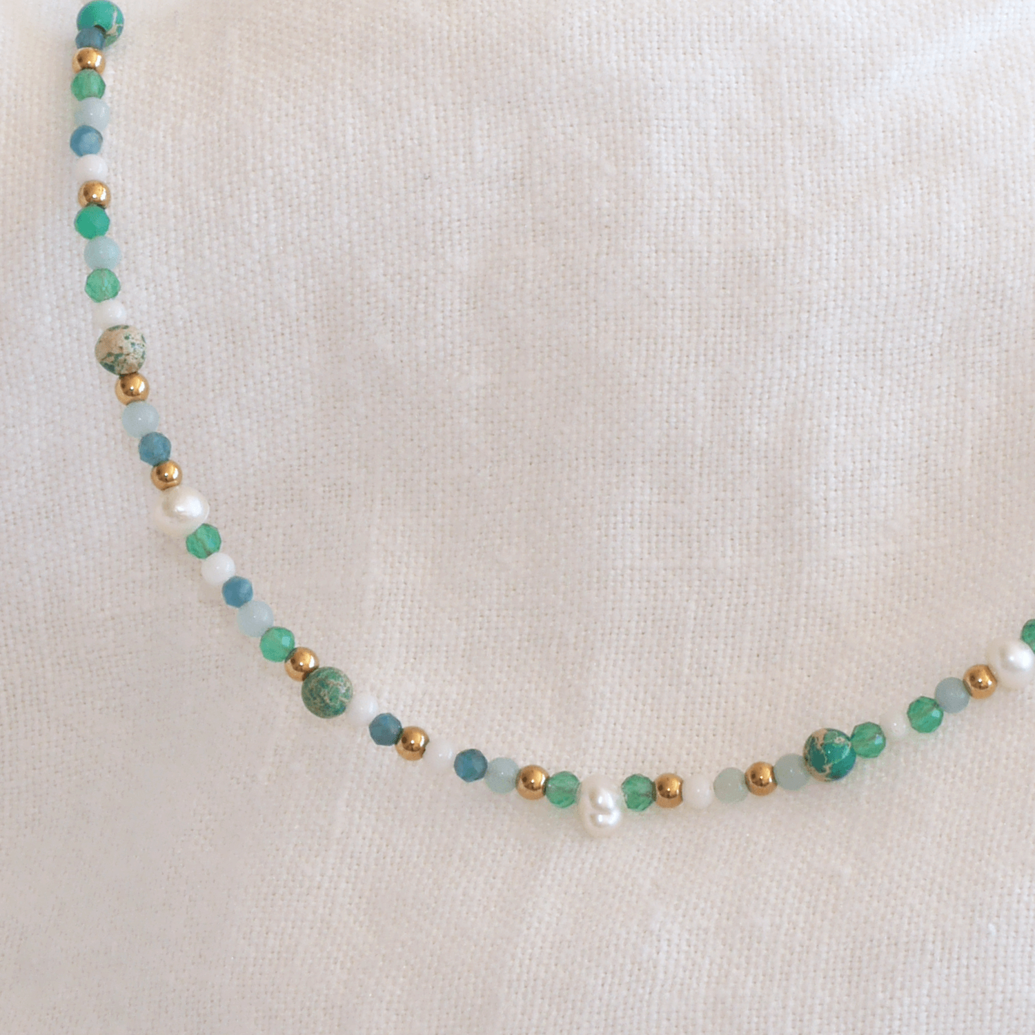 Collier Maya Vert