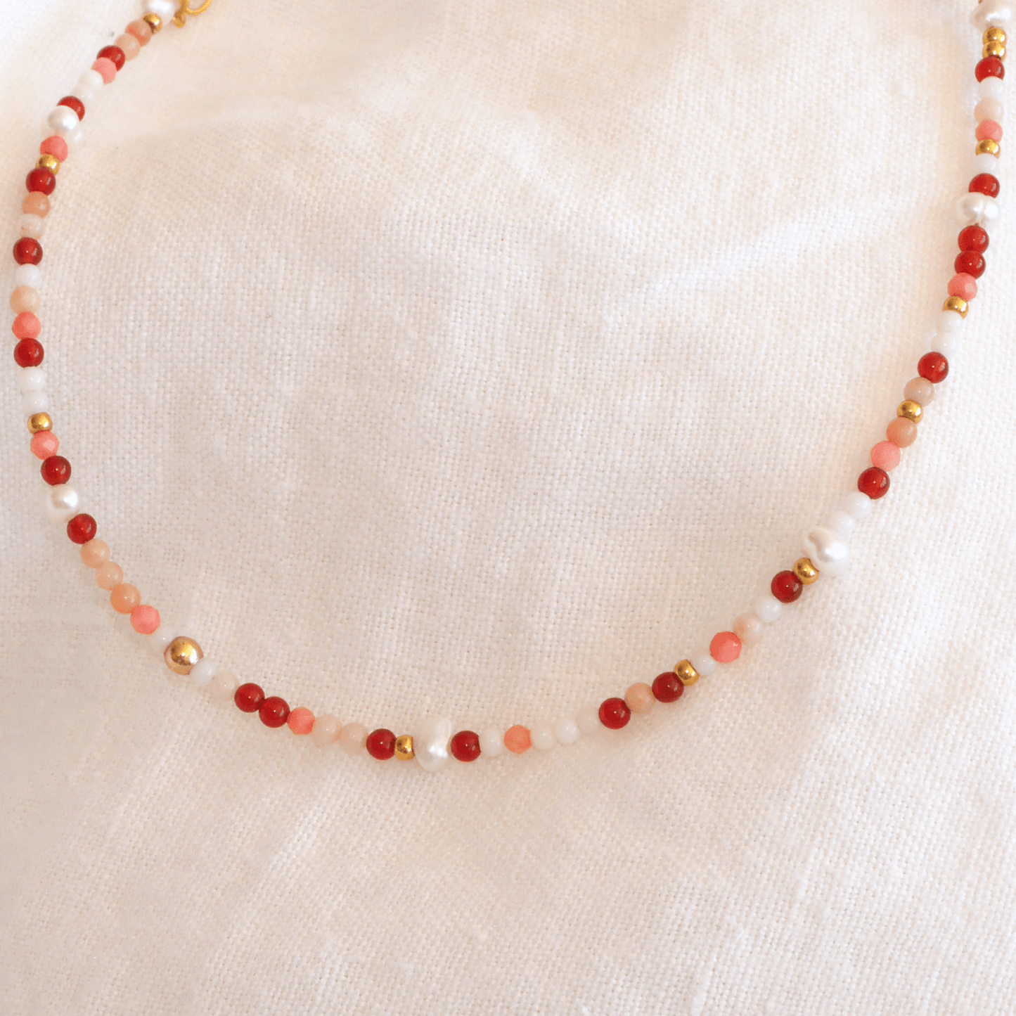Collier Maya rouille