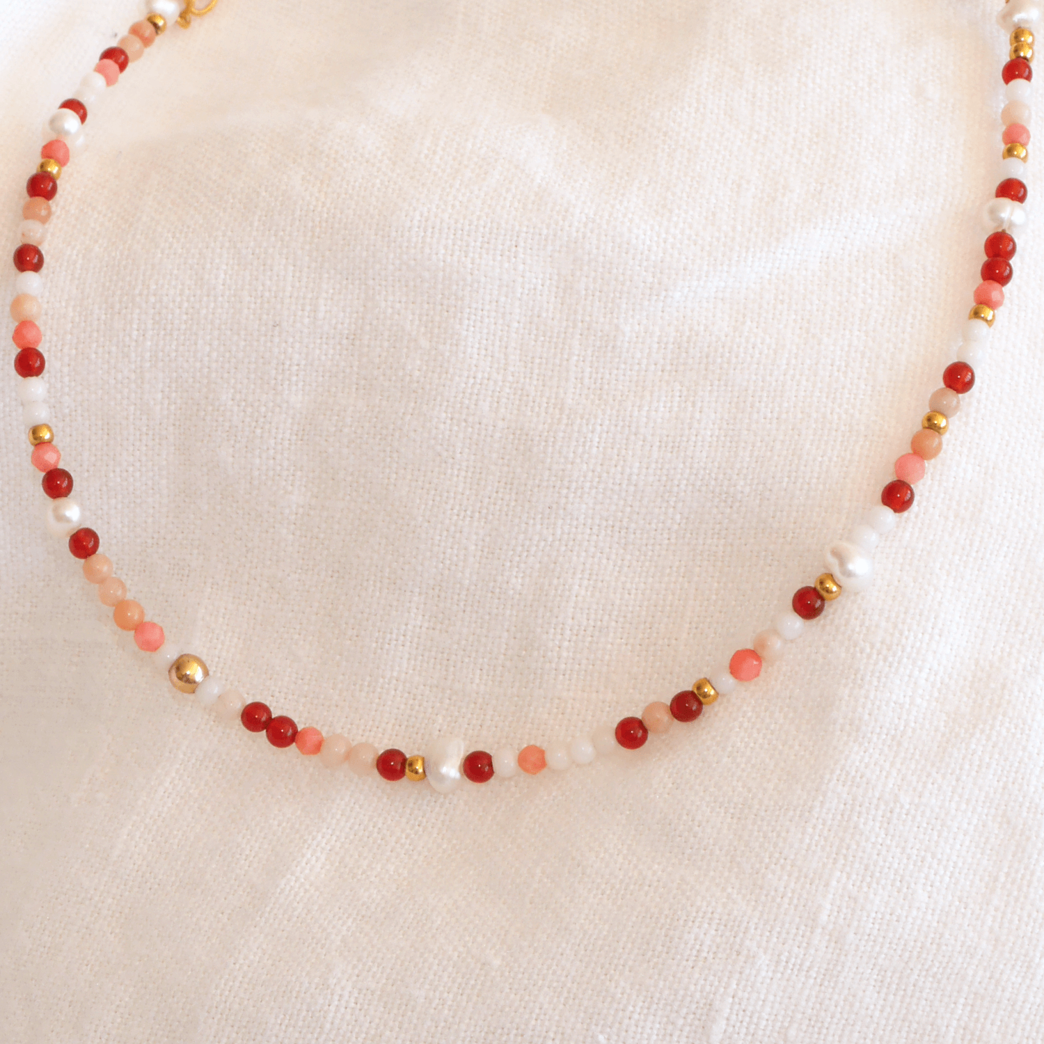 Collier Maya rouille